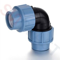 HDPE компресия 90 градуса лакът